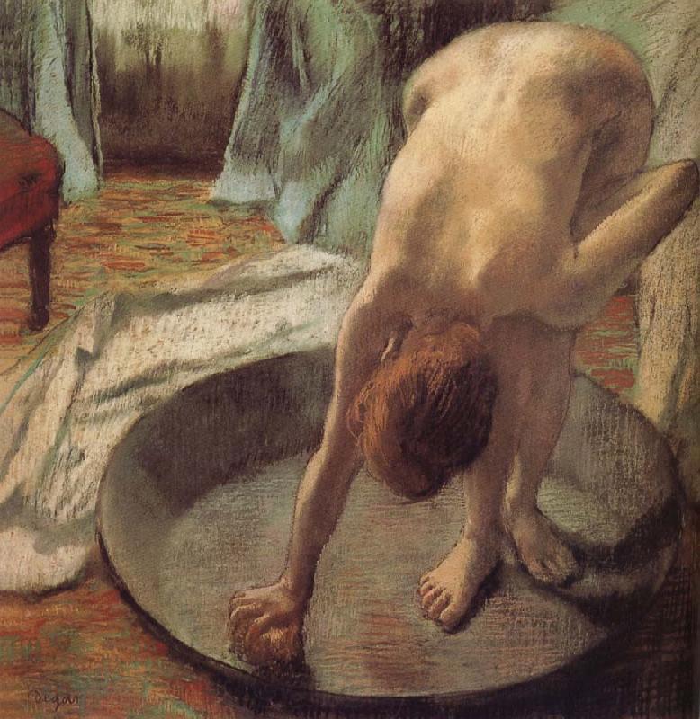 Edgar Degas Tub France oil painting art